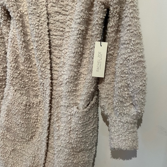 Rachel Zoe Long Hooded Sweater/ cardigan NWT - Picture 6 of 8